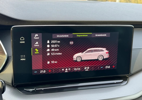 Skoda Octavia cena 69900 przebieg: 165000, rok produkcji 2020 z Jędrzejów małe 781